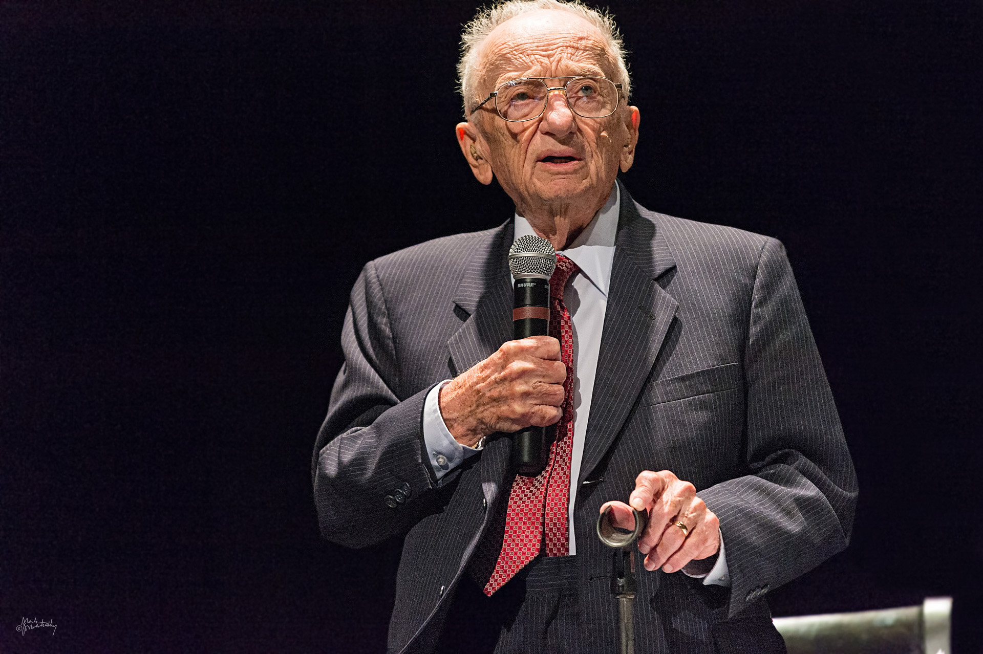 Ben Ferencz speaking in Atlanta, 2015
