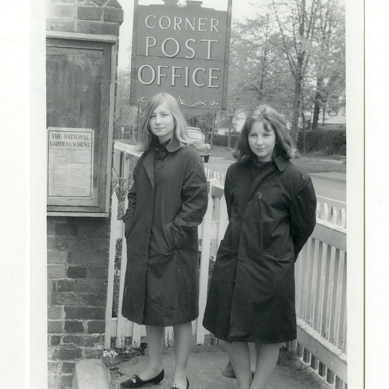 Ferencz Daughters Visit the United Kingdom, unknown date (1960's)