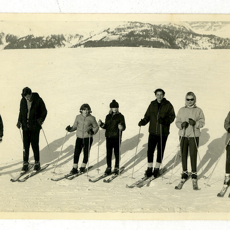 Skiing, January 8, 1967