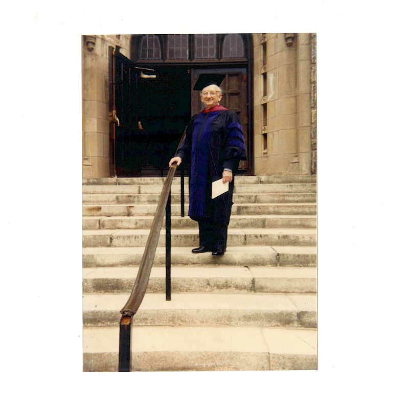 Ben at Pace University Law School Graduation, June 1990