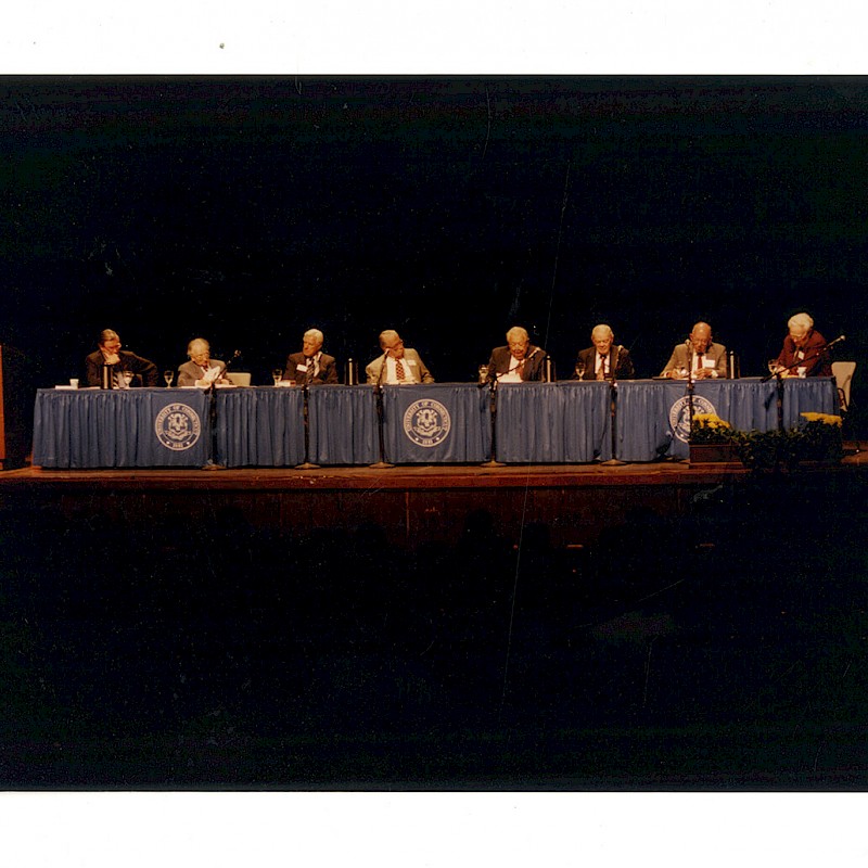 Nuremberg reunion at University of Connecticut, October 16, 1995