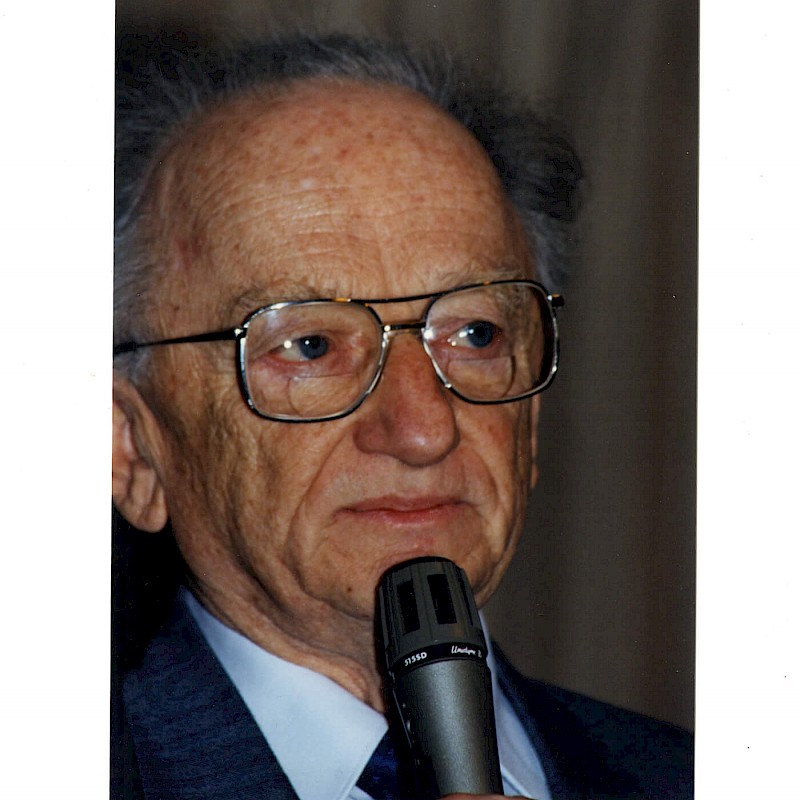 Ben at a Nuremberg reunion, 1996