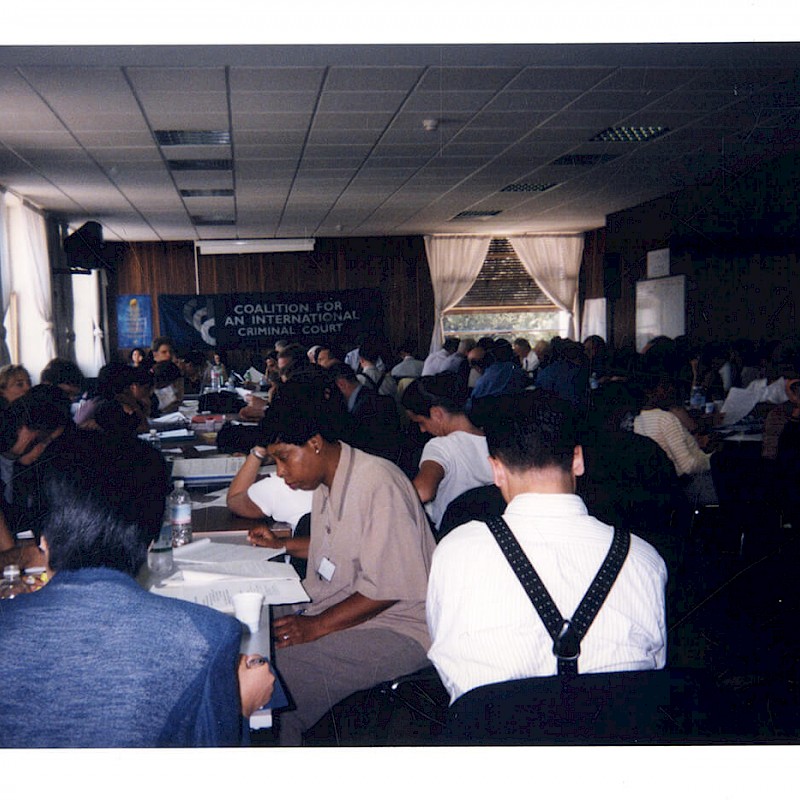 The Coalition for the International Criminal Court in Rome, July 1998