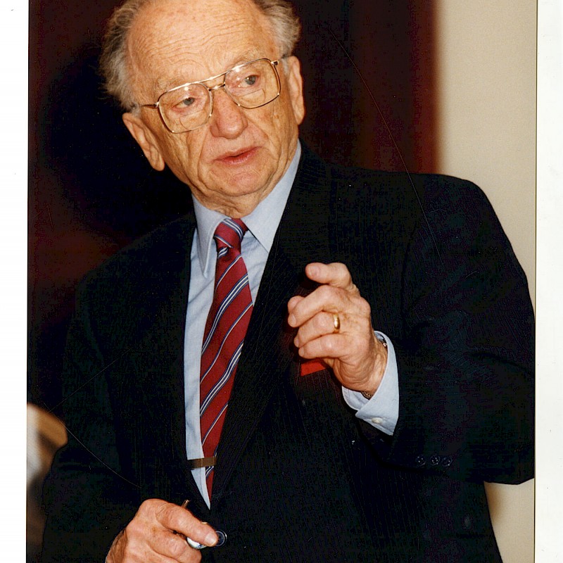 Ben at a United Nations human rights conference in Bonn, Germany, May 1998