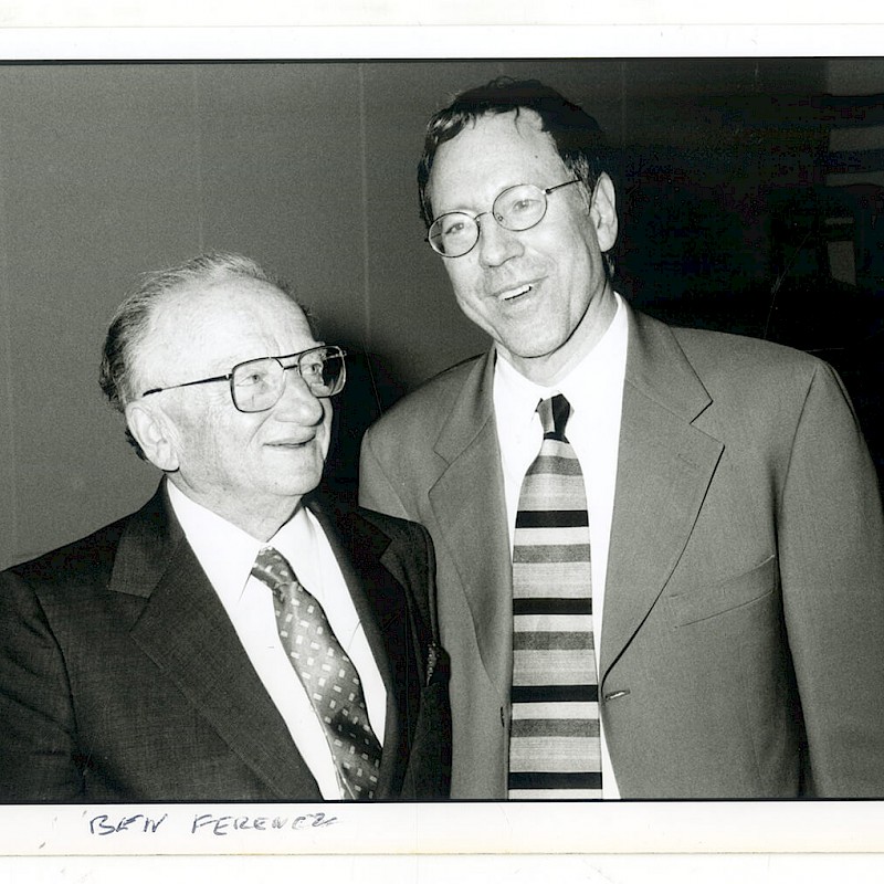 Ben (left) at McGill University in Montreal, Canada, January 1999