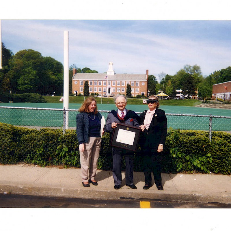 Ben at Iona College, May 15, 1999