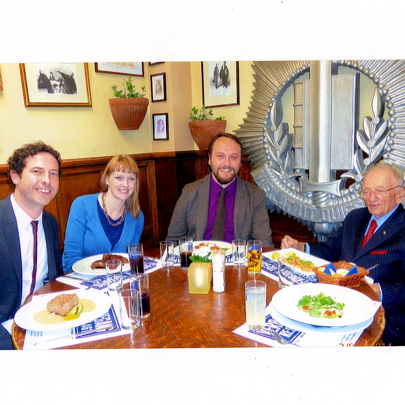 Ben at the Leiden Hassen Institute at The Hague, 2014