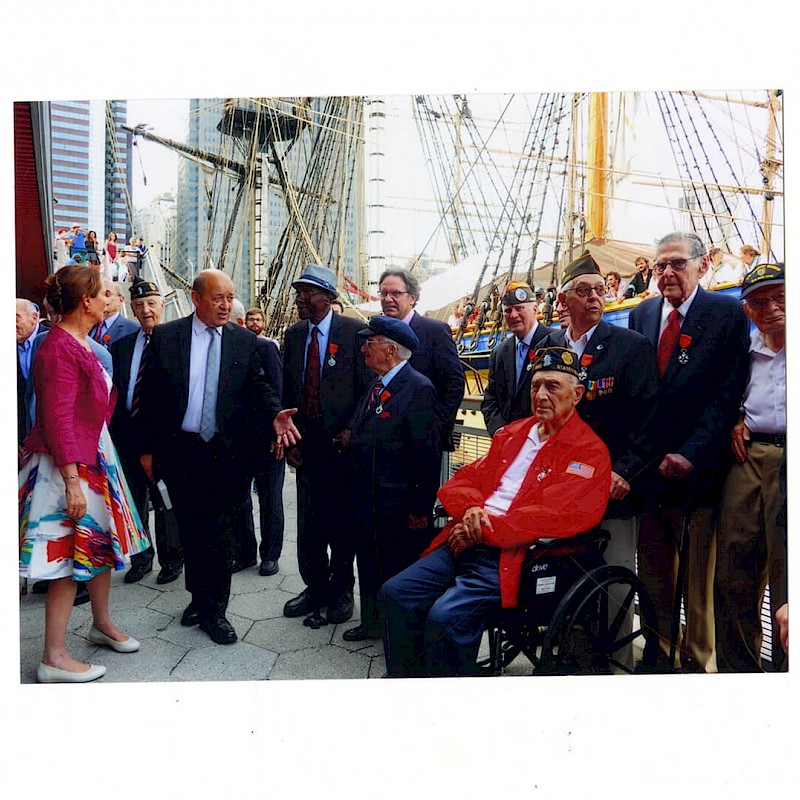 Ben (middle) at the Legion of Honor, July 2015