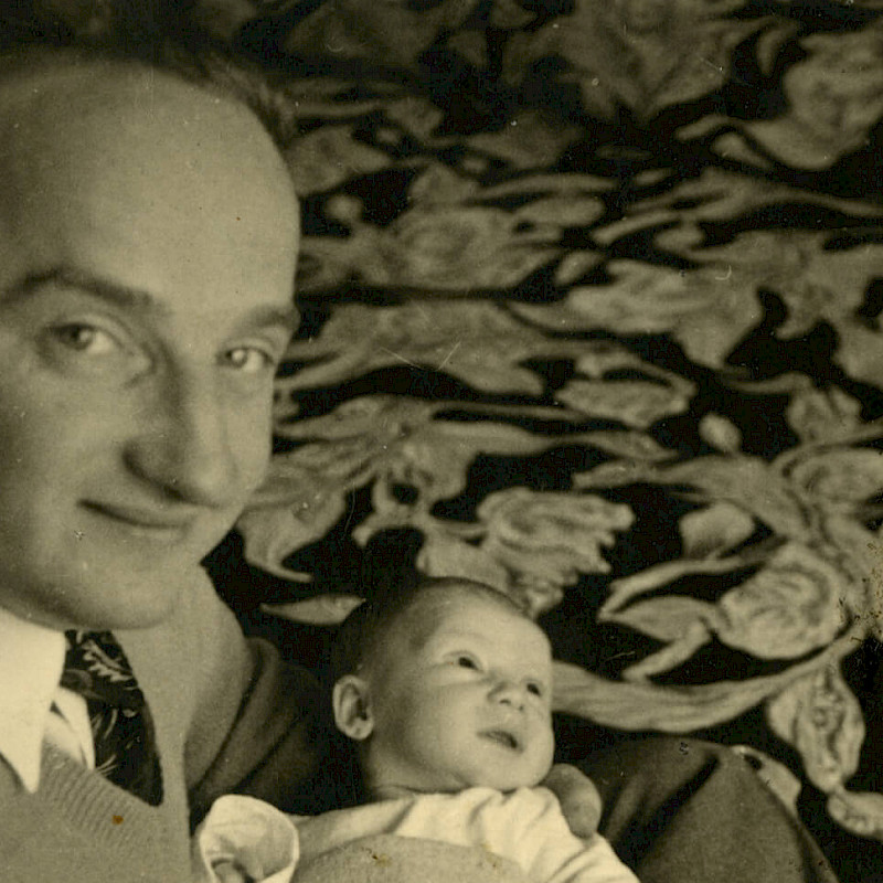 Ben at City College graduation, 1940