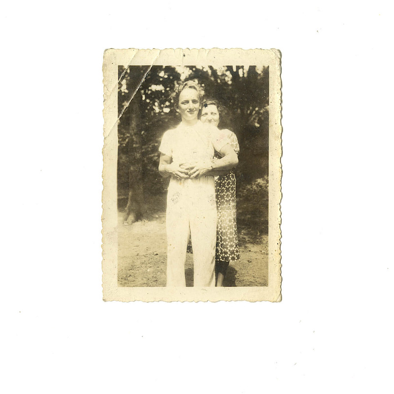 Ben and Gertrude, unknown date (1940's)