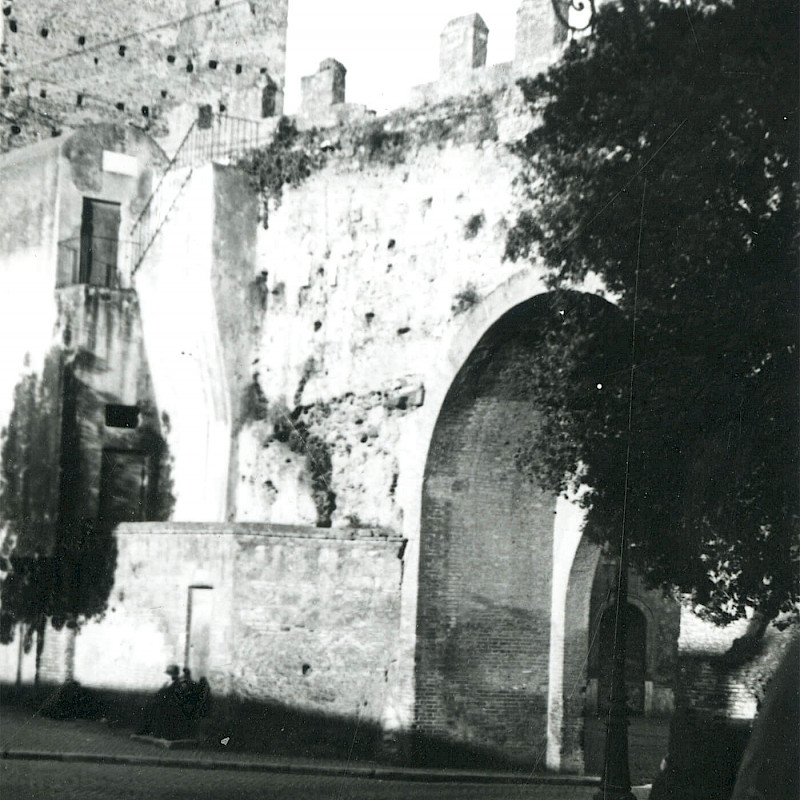 The Appian Way in Rome, December 1946