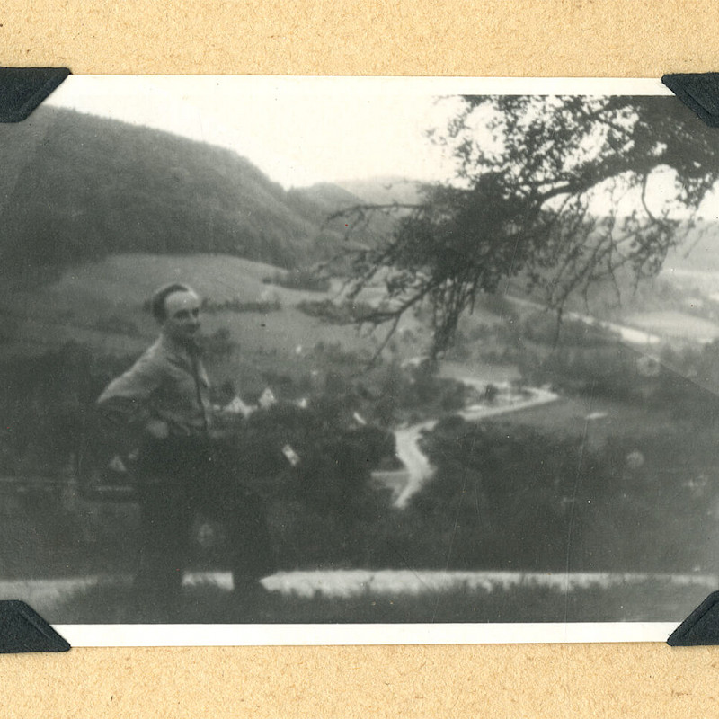 Ben in Luxembourg, 1947