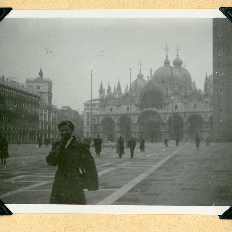 Gertrude in Venice, November 1947