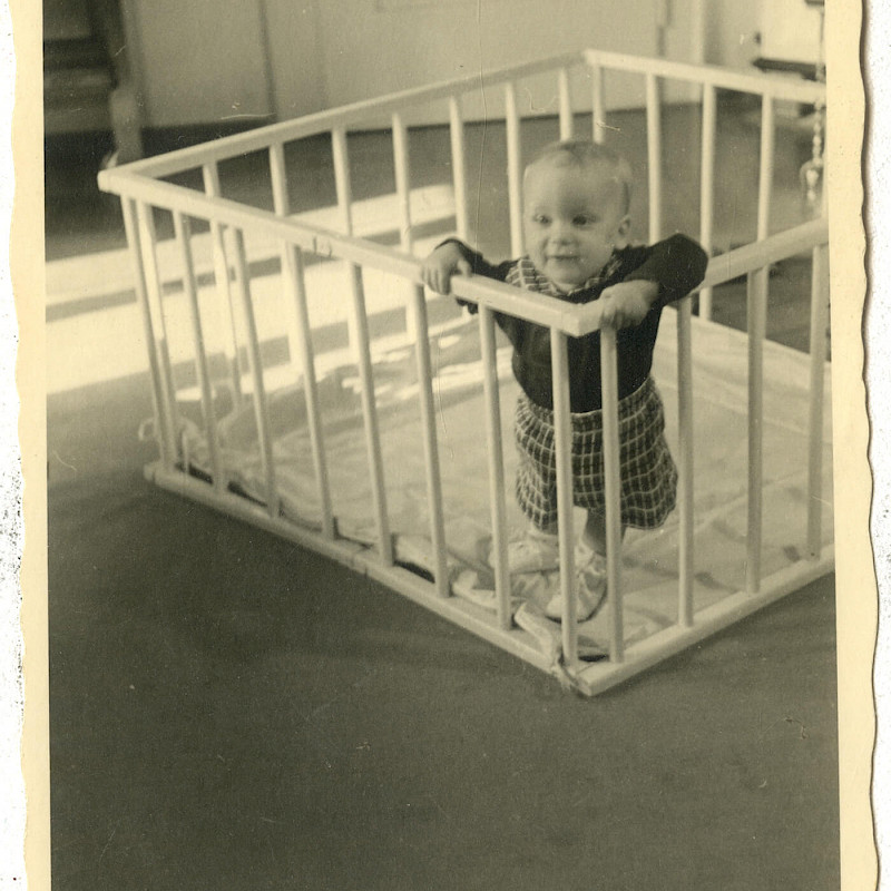 Donald, Ben and Gertrude's son, unknown date (1950's)