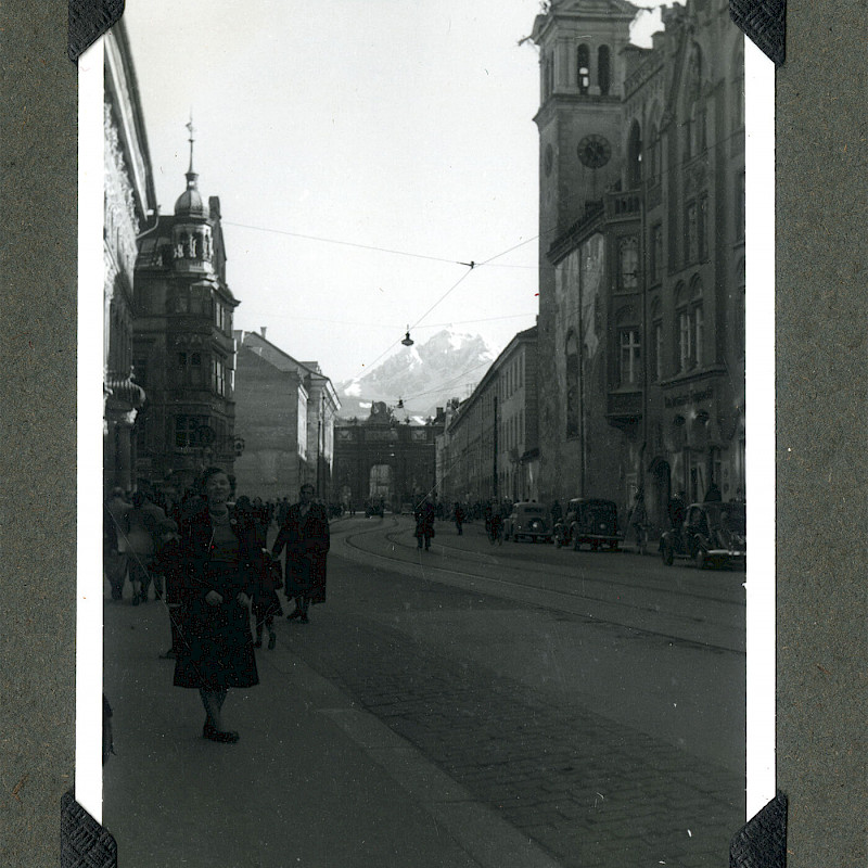 Gertrude in Austria, April 1951